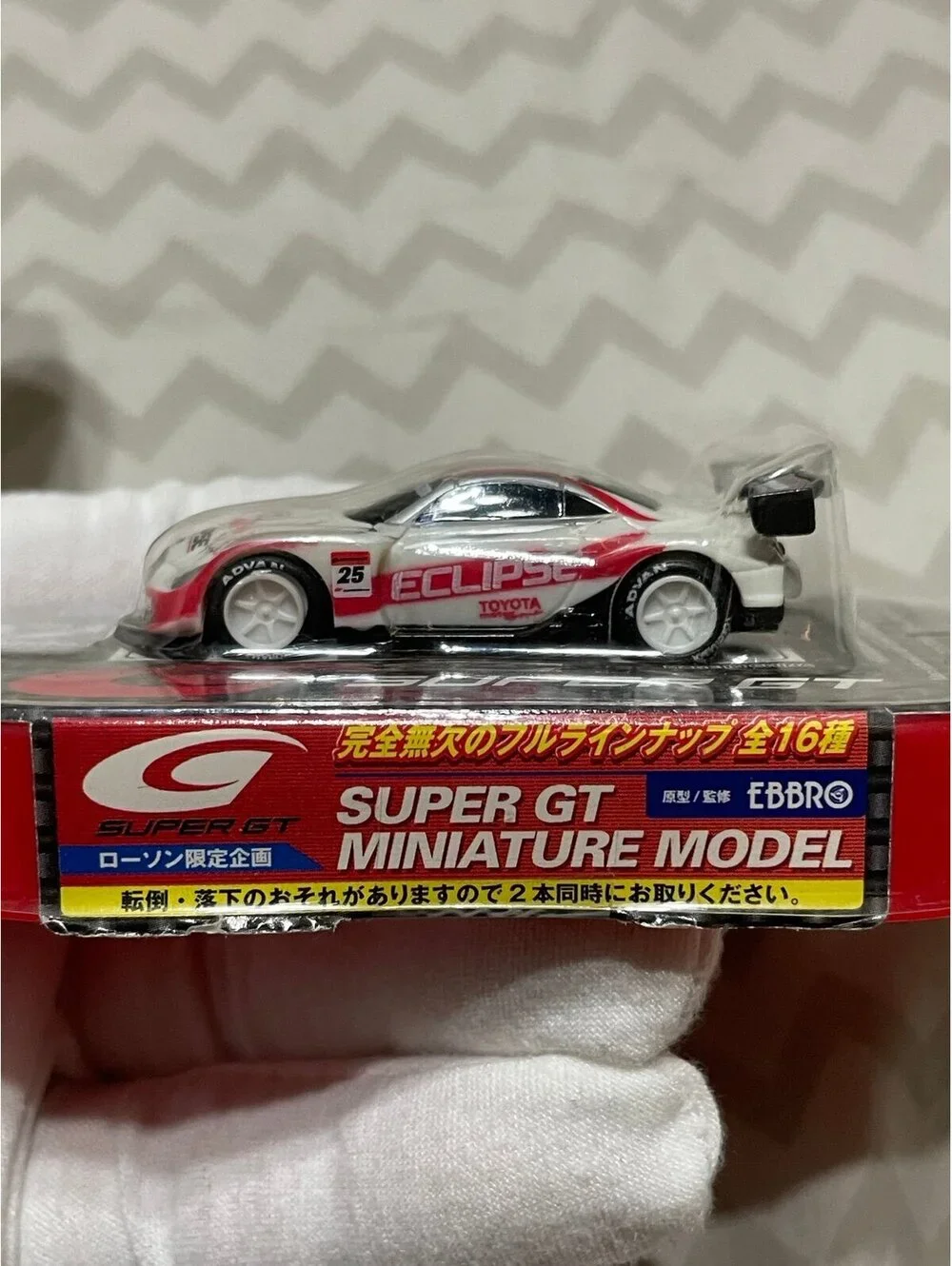 Lexus Sc430 Eclipse Advan Diecast 1:80 Ebbro Japan Excl Super GT